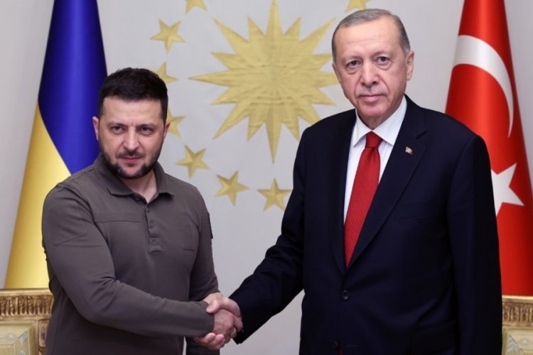 Cumhurbaşkanı Erdoğan, Ukrayna Devlet Başkanı Zelenskiy ile görüştü