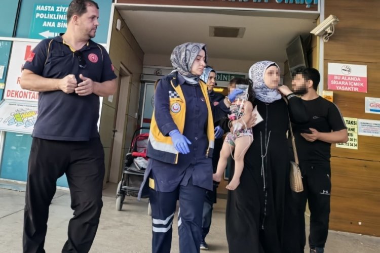 Bursa'da minik çocuk fare zehri yedi!