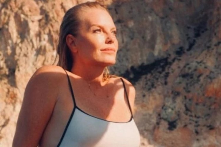 Cem Uzan'ın eski eşi Alara Koçibey ve çocukları Yunan adalarında