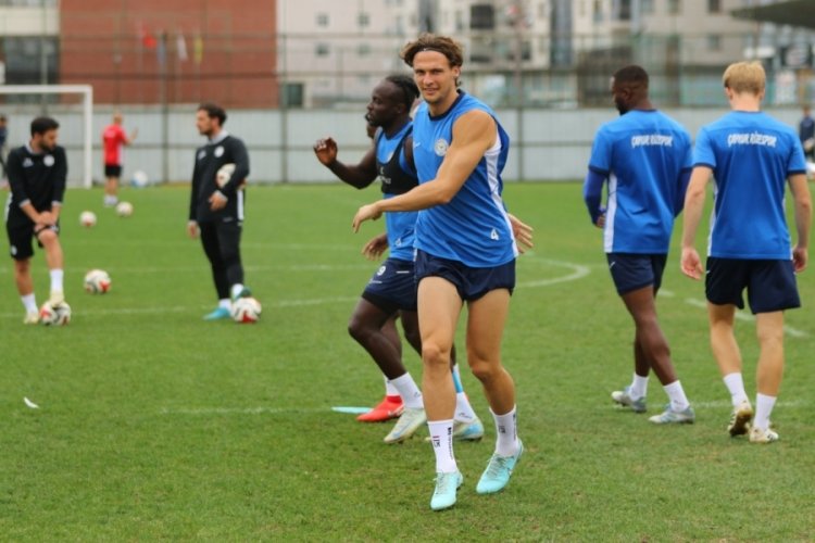 Çaykur Rizespor, Galatasaray maçı hazırlıklarını sürdürdü