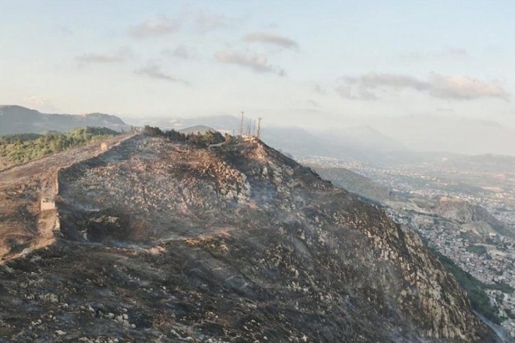 Hatay'daki yangın 16 saat sonra kontrol altında!