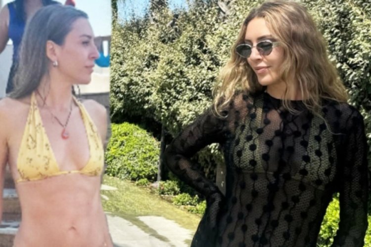  Sinem Kobal'ın tatil paylaşımları beğeni topladı 