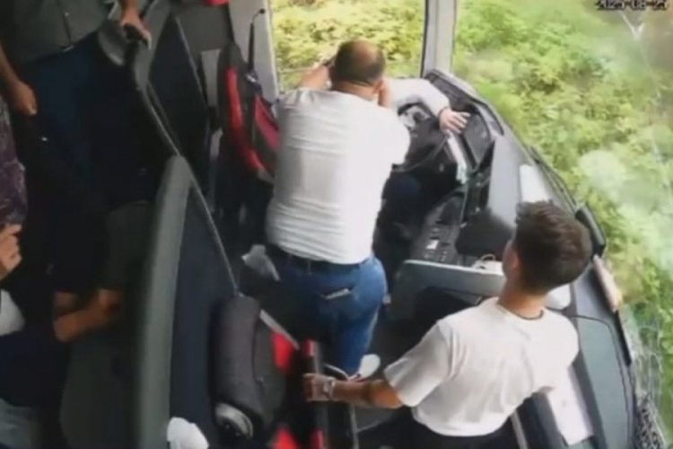 Otobüs kazasında yeni görüntüler ortaya çıktı: "Şoför rahatsızlandı, ikinci kaptan yetişemedi"