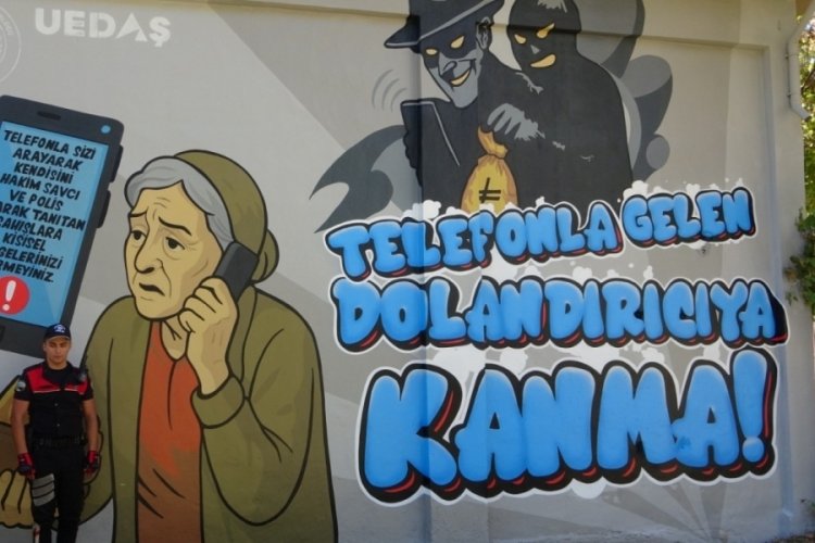 Bursa'da dolandırıcılığa karşı farkındalık! 