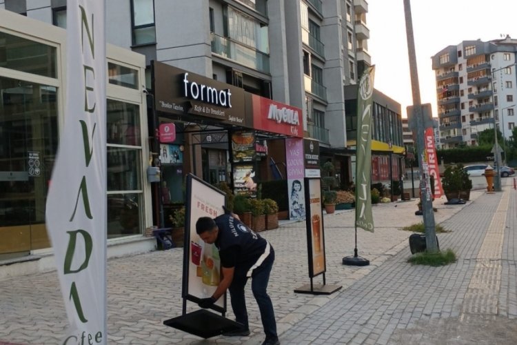 Nilüfer'in caddelerinde kapsamlı temizlik