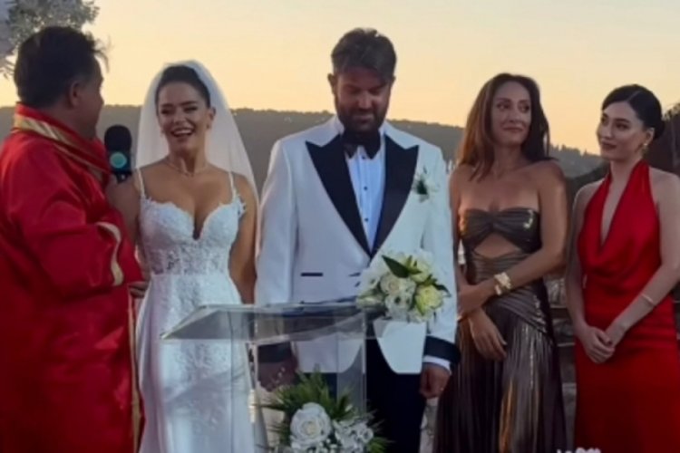  İpek Karapınar ve Ali Balcı evlendi 