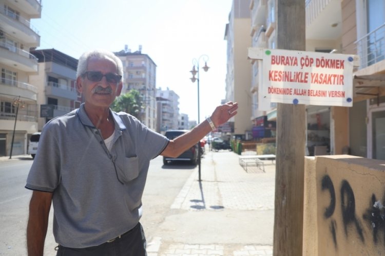 Çöp sorununa kökten çözüm buldu! "Çöp dökenin Allah belasını versin"