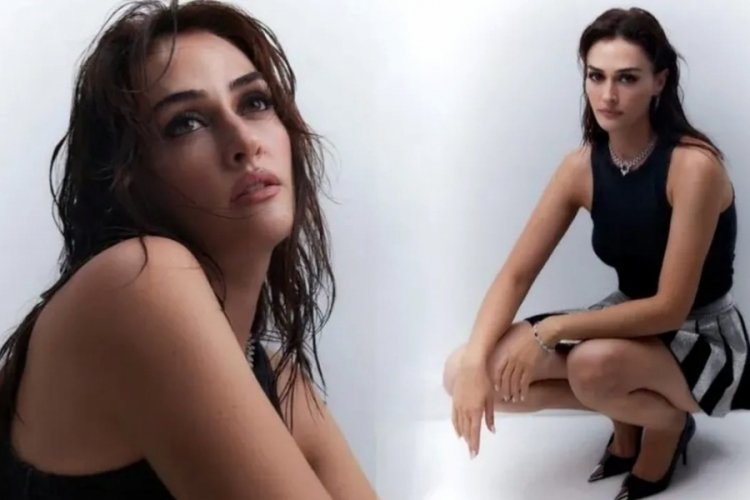  Esra Bilgiç'in yeni yüzü sosyal medyada tartışma yarattı 