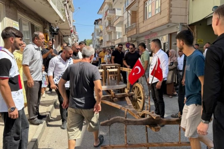 Bursa'da ilginç düğün geleneği