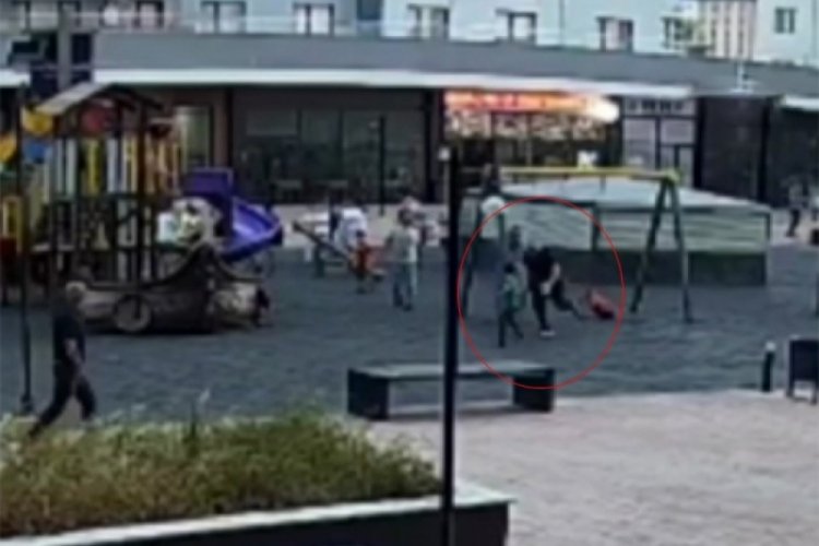 Bursa'da çocukları kaldırıp yere vurmuştu! Serbest bırakıldı...