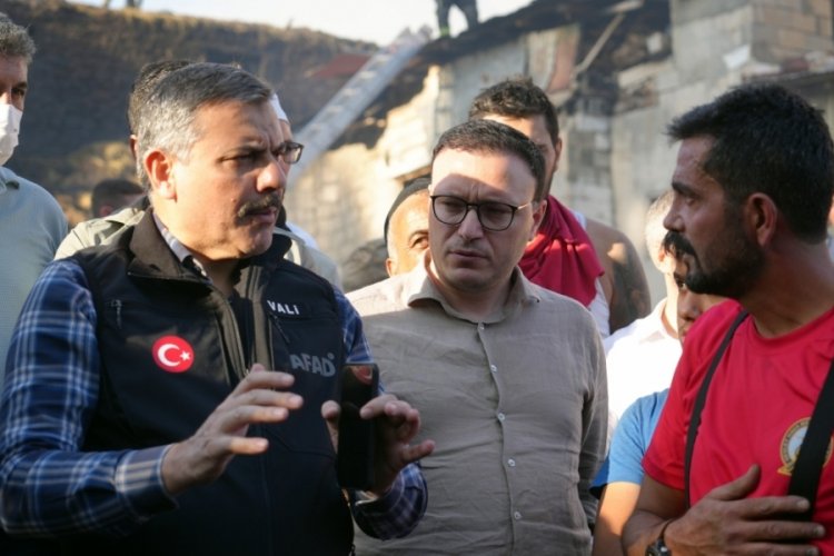 Erzurum'daki yangın kontrol altına alındı 