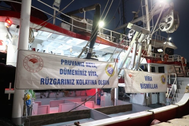 Ordulu balıkçılar dualarla mavi sulara uğurlandı 