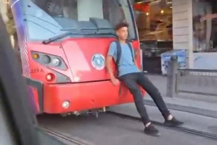 Bursa'da tehlikeli oyun! Yürekleri ağza getirdi...