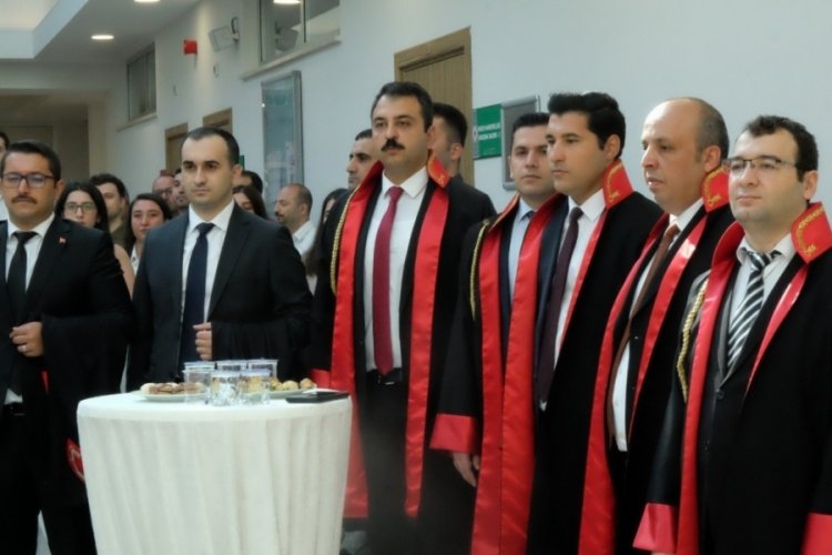 Orhangazi Adliyesi'nde yeni adli yıl törenle başladı!