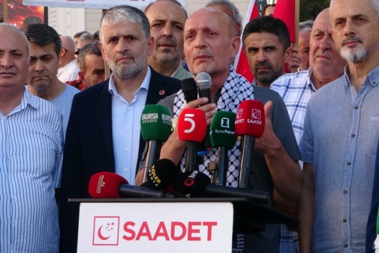 Saadet Partisi Bursa Milletvekili Mehmet Atmaca, Özgürlük Filosu'na katıldı