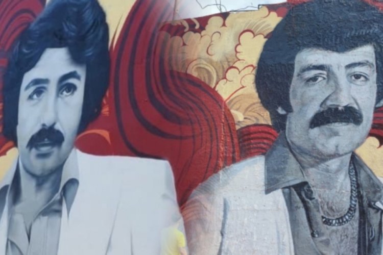 Ferdi Tayfur ve Müslüm Gürses büyüdükleri mahalleye çizildi