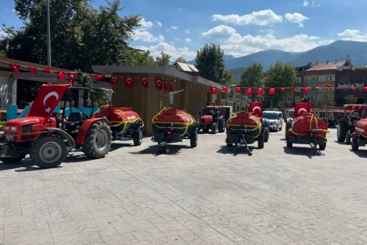 Bursa'da 30 mahalle su tankerlerine kavuştu!