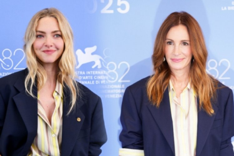 Julia Roberts ve Amanda Seyfried, Venedik Film Festivali'nde pişti oldu
