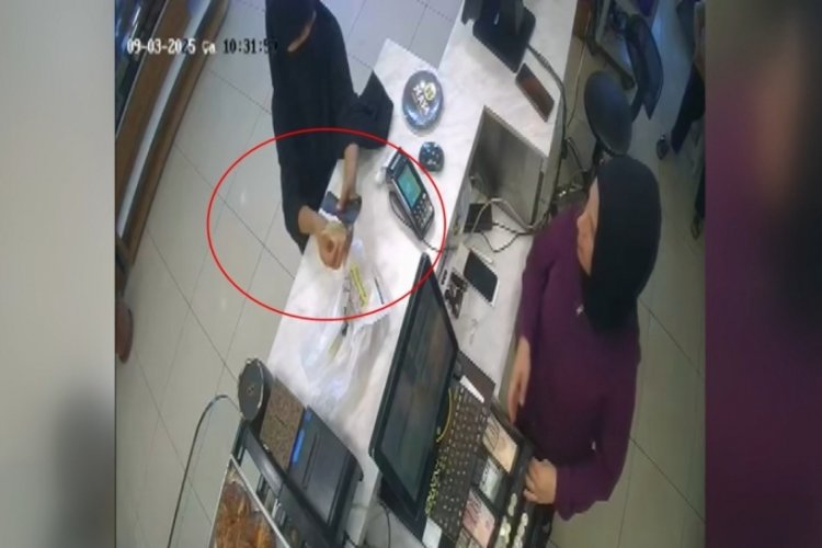 Bursalı tırnakçının numarası fark edildi!
