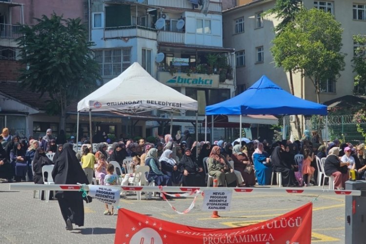 Bursa Orhangazi'de&nbsp;Mevlid-i Nebi programı düzenlendi