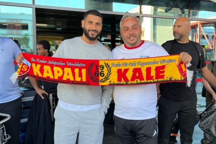 Youssef Ait Bennasser, Kayseri'ye geldi
