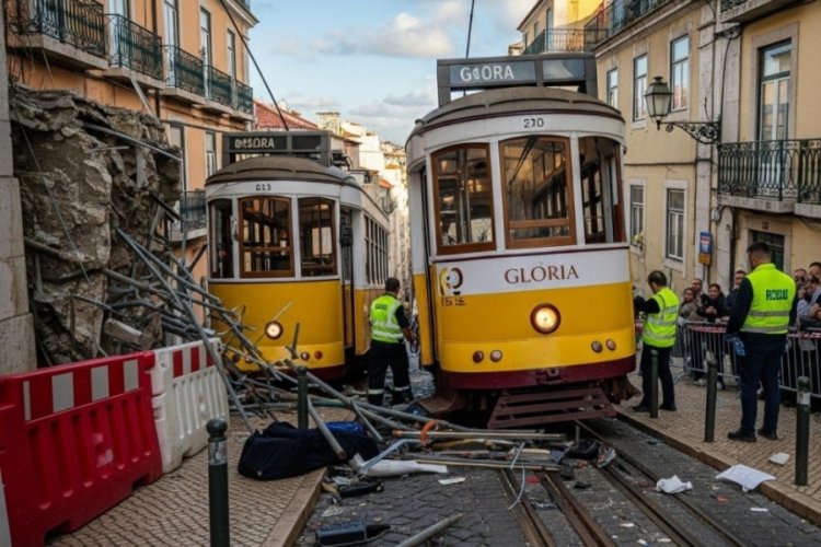 Portekiz'de tramvay faciası! Çok sayıda ölü var...