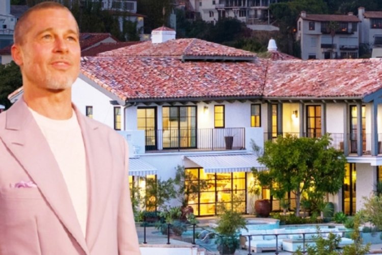 Brad Pitt, 12 milyon dolara malikane satın aldı