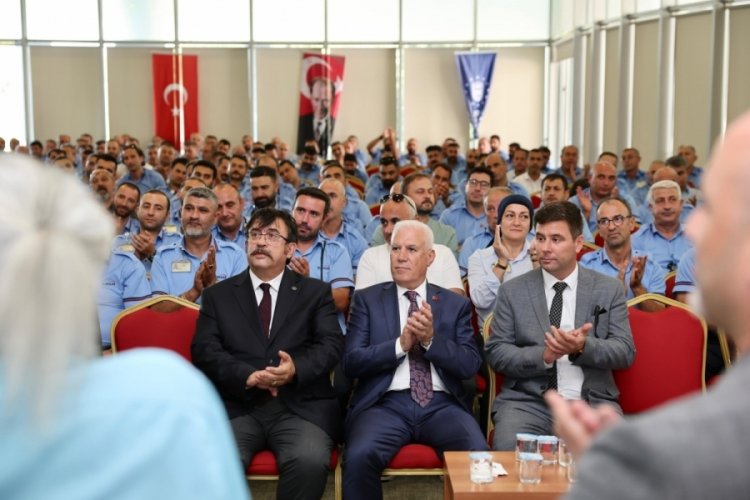 Bursa'da BURULAŞ şoförlerine 'iletişim' eğitimi!