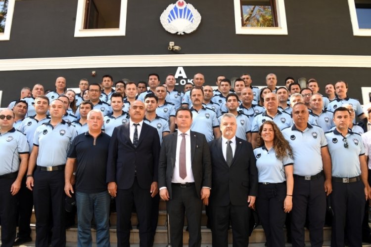 Başkan Aydın, Zabıta Teşkilatı'nın yıl dönümünü kutladı