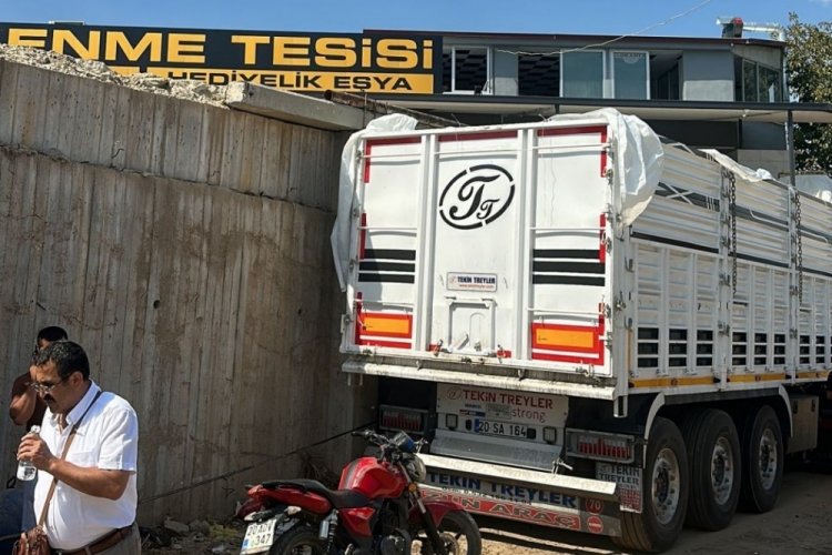 Üzüm yüklemeye geldi, yaşamını yitirdi