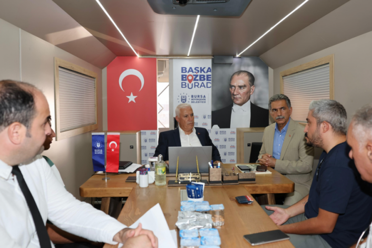 Başkan Bozbey'den Gemlik ziyareti! Yeni tesis için güzel haber geldi...