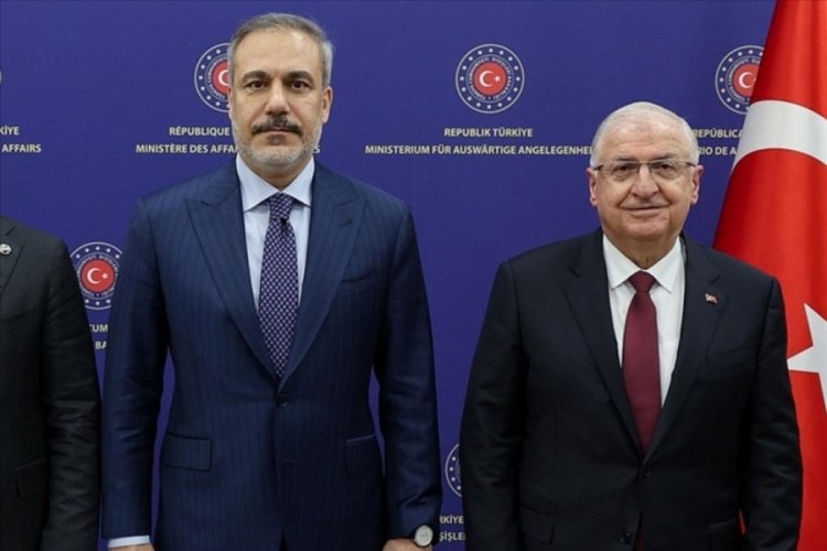 Milli Savunma Bakanı Güler, Dışişleri Bakanı Fidan ile görüştü 