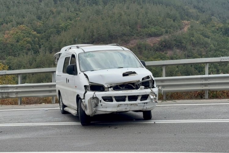 Bursa'da yağmur kazayı beraberinde getirdi!