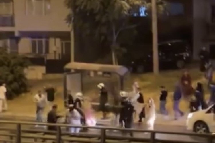 İzmir'de düğün sonrası meydan muharebesi gibi kavga