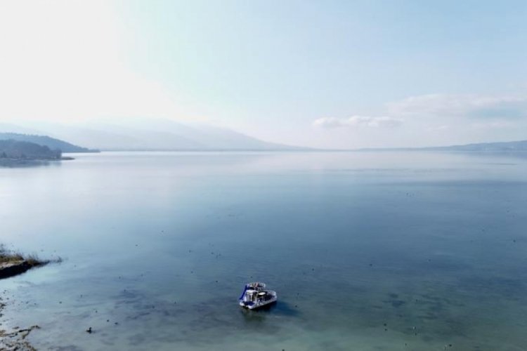 Sapanca Gölü'ndeki su seviyesi 4 santimetre yükseldi