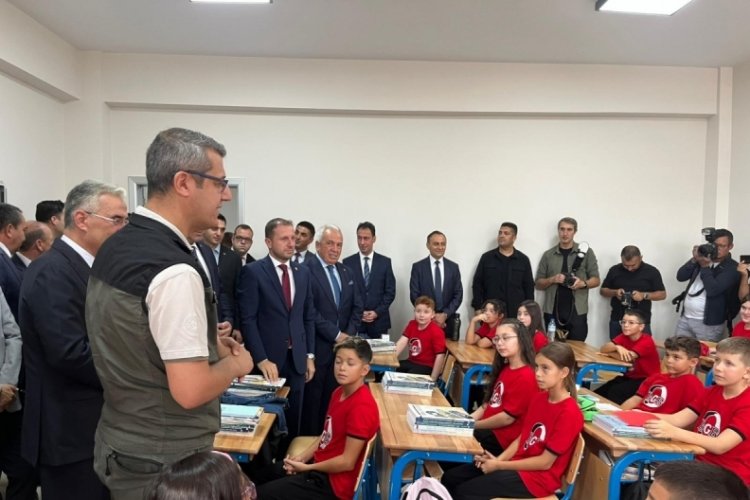Bursa'da okullarda ilk ders: Yeşil Vatanı Korumak!