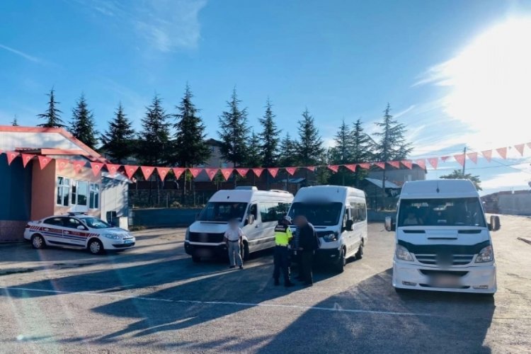 Bursa'da okul zili çaldı, Jandarma ekipleri denetimlere başladı...
