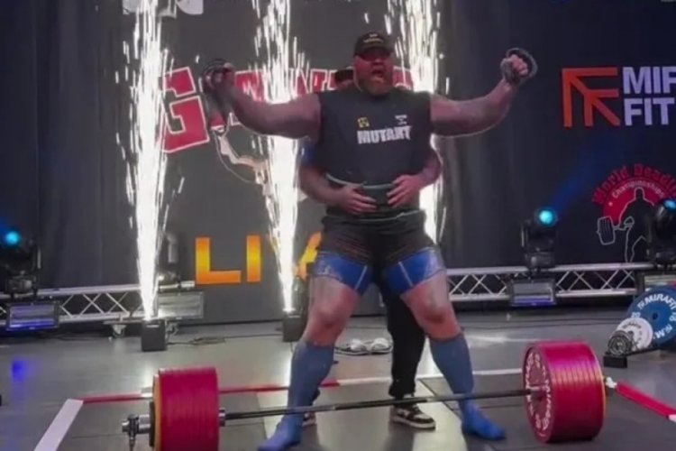 'Game of Thrones' yıldızı Hafthor Bjornsson dünya rekoru kırdı