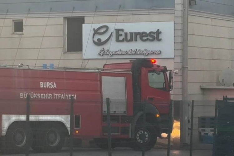 Bursa'da serbest bölgede yangın! Büyük panik yaşandı...