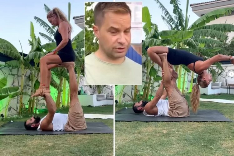 Yağmur Atacan'dan eşi Pınar Altuğ'un yoga videosu için olay sözler