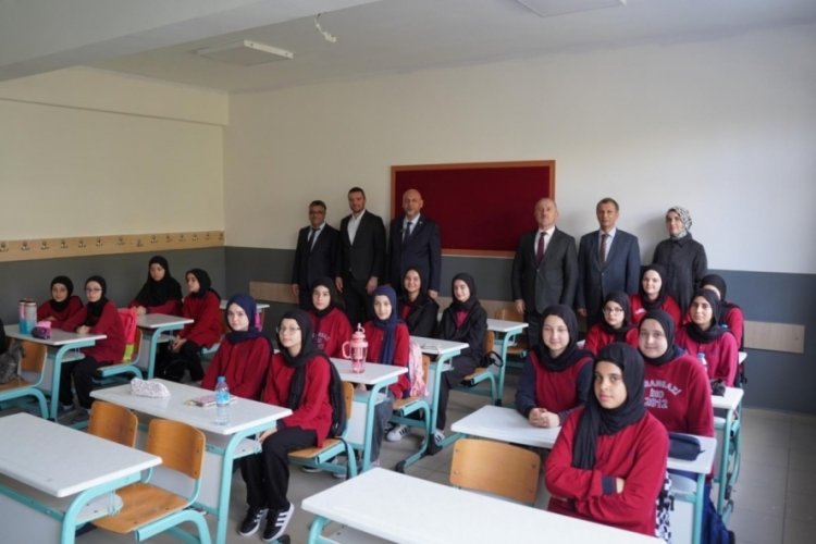 Kaymakam Karamehmetoğlu'ndan okullara yeni eğitim - öğretim sezonu ziyareti