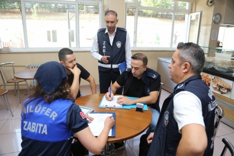 Nil&uuml;fer'de kantin ve kırtasiyeler mercek altında