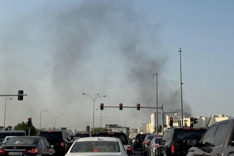 Katar'ın başkenti Doha'da patlama 