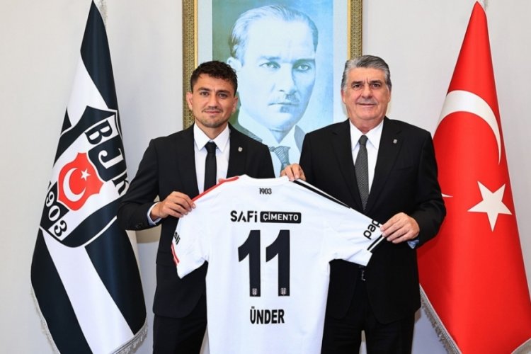 Serdal Adalı, yeni transfer Cengiz Ünder ile buluştu