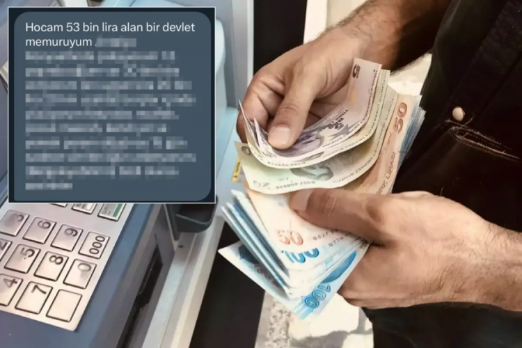53 bin lira maaş alan memurun mesajı sosyal medyada gündem oldu!