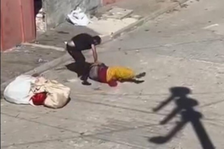 Bu ilk değilmiş! Eşini sokak ortasında bayıltana kadar dövdü