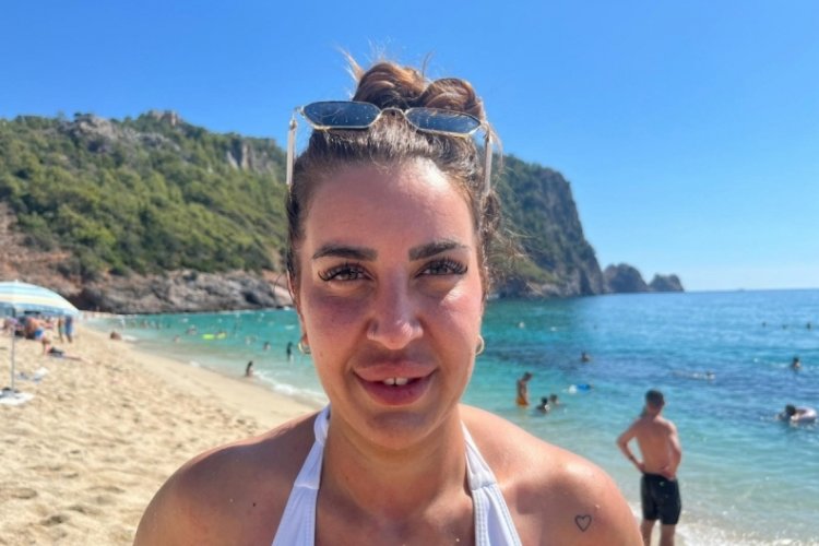 Alanya'da eylül ayında plajlar doldu