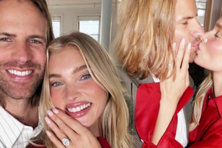 Elsa Hosk ve Tom Daly, 10 yıllık aşklarını nişanla taçlandırdı