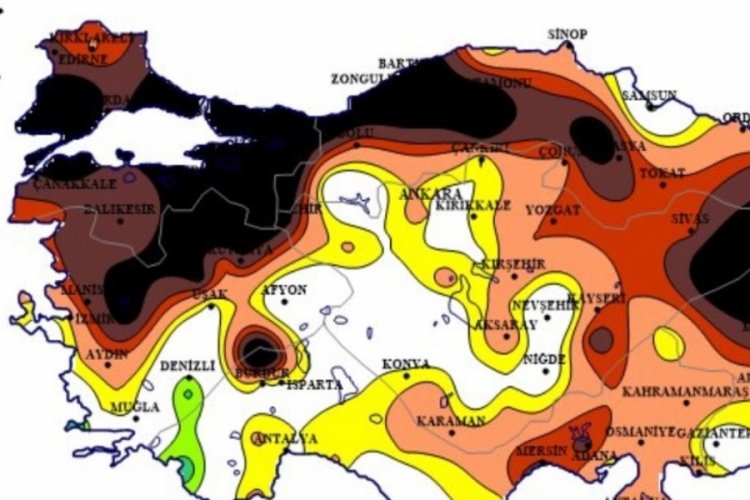 Harita paylaşıldı: Alarm zilleri çalıyor