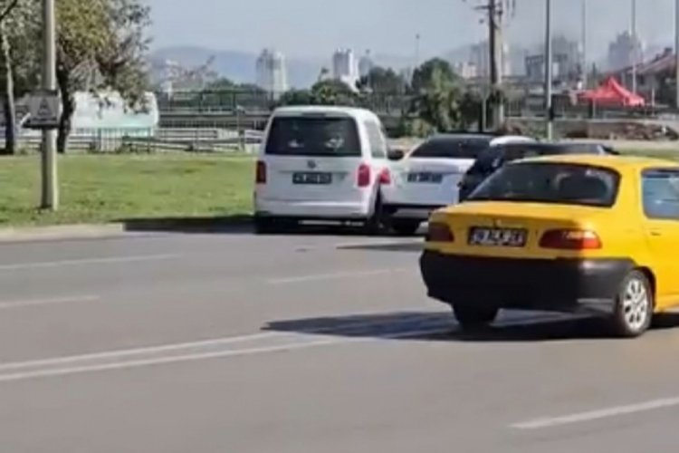 Bursa'da sapağı kaçırdı, ortalık birbirine girdi!